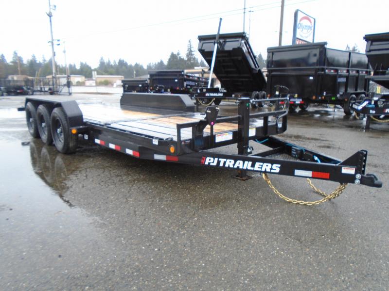 2023 PJ 7X22 21K Channel Equipment Tilt Trailer / Blackwood PRO Outer