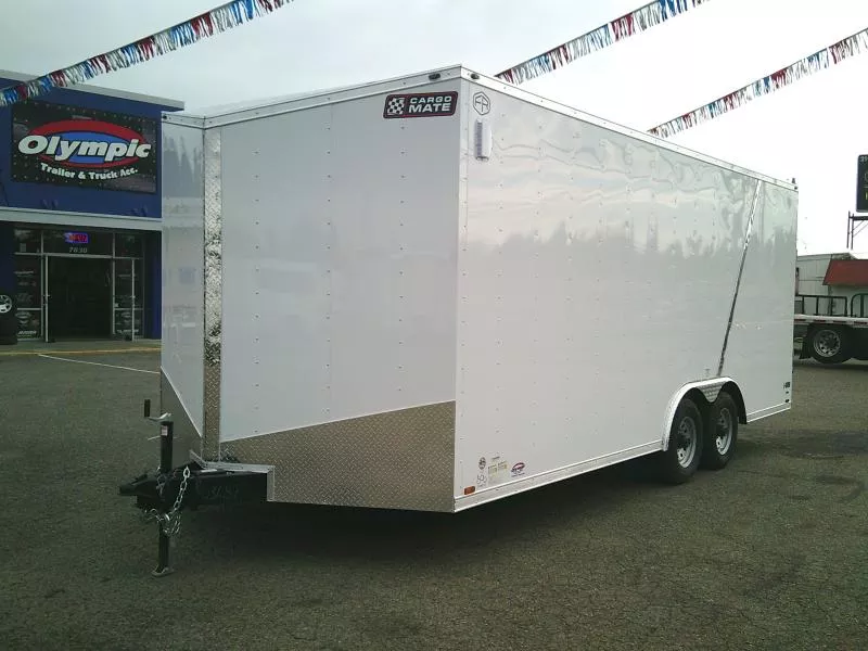 2025 Cargo Mate E-Series 8.5x20 10K With 6" Extra Height / Wedge / D-Rings / Ramp Door