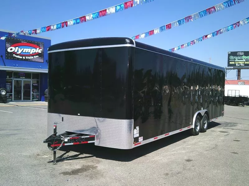 USED 2025 Cargo Mate Blazer 8.5x26 10K With 6" Extra Height / D-Rings / Ramp Door