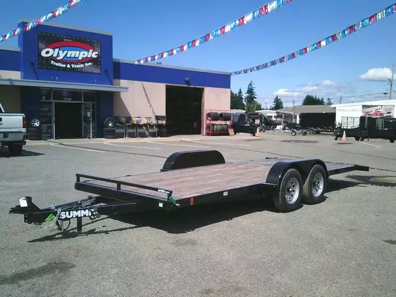 2026 Summit Alpine 7x18 7K Tilt Trailer