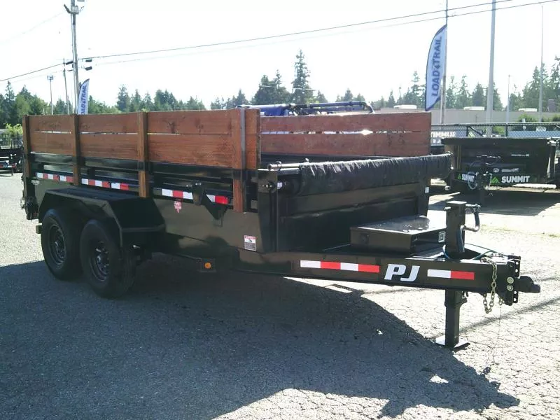 used Dump Trailers PJ Trailers  for sale, in Olympia, WA Thumbnail 3
