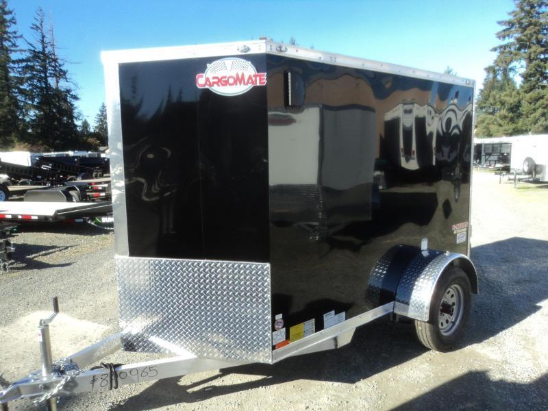 2023 Cargo Mate Aluminum 5x8 With 6" Extra Height / D-Rings / Vent / Ramp Door 2023 Cargo Mate Aluminum 5x8 With 6" Extra Height / D-Rings / Vent / Ramp Door