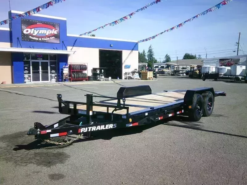 2026 PJ 7X20 16K Heavy Duty Torsion Axles Equipment Tilt  