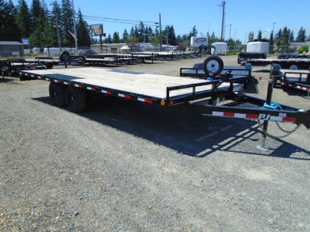 2022 PJ L6 8.5X20' 10K Deckover w/Slide In Ramps 2022 PJ L6 8.5X20' 10K Deckover w/Slide In Ramps