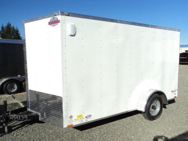 2021 Cargo Mate 7X12 Single Axle wedge with Ramp Door/Extra Height 2021 Cargo Mate 7X12 Single Axle wedge with Ramp Door/Extra Height