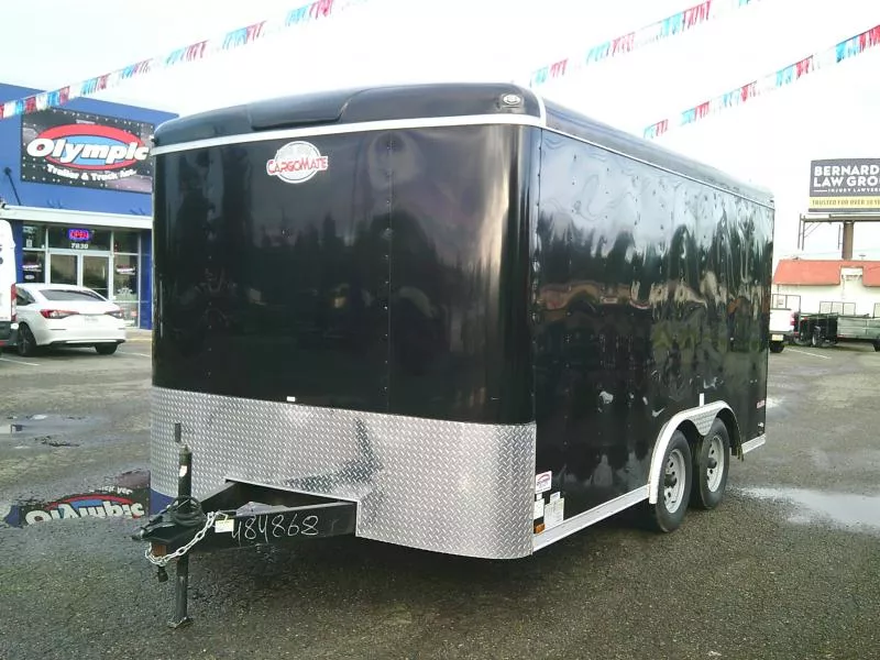 USED 2021 Cargo Mate Blazer 8x14 7K With Ramp Door 
