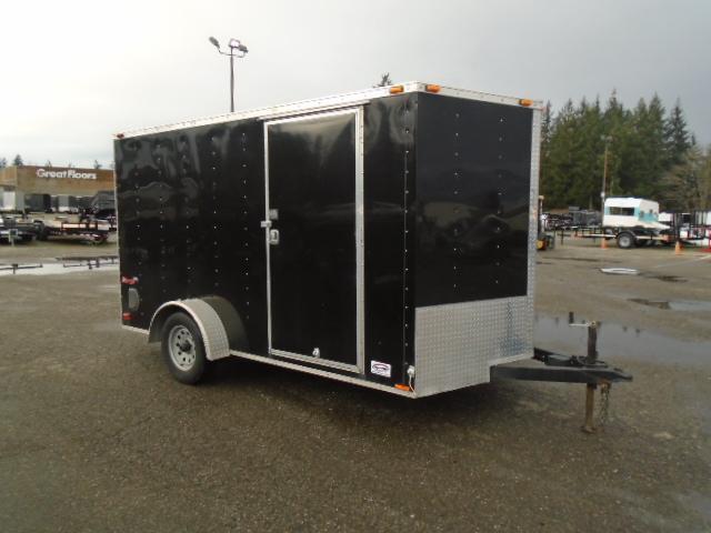 USED 2014 Cargo Mate E-Series 7X12 With D-Rings Single Axle Enclosed Cargo Trailer USED 2014 Cargo Mate E-Series 7X12 With D-Rings Single Axle Enclosed Cargo Trailer