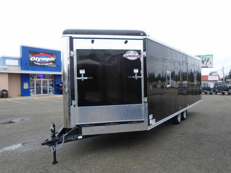 2023 Cargo Mate Snowbird 8.5x24 7K Snowmobile Trailer With 6" Extra