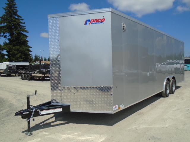 2023 Pace American Journey Auto SE 8.5X24 With 6" Extra Height / 5K D-Rings / Roof Vent / Ceiling Liner / Screwless Exterior / Ramp Door 2023 Pace American Journey Auto SE 8.5X24 With 6" Extra Height / 5K D-Rings / Roof Vent / Ceiling Liner / Screwless Exterior / Ramp Door