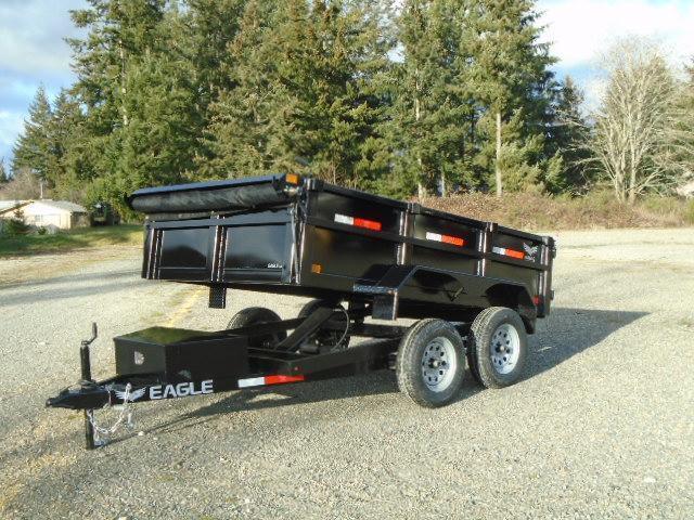 2022 Eagle 6x10 7K Dump Trailer w/Tarp Kit 2022 Eagle 6x10 7K Dump Trailer w/Tarp Kit