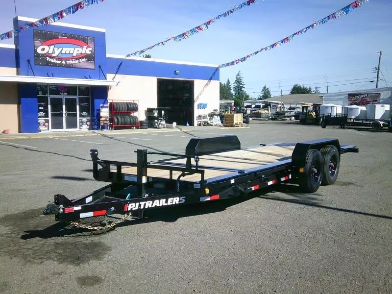 2026 PJ 7X20 16K Heavy Duty Torsion Axles Equipment Tilt  