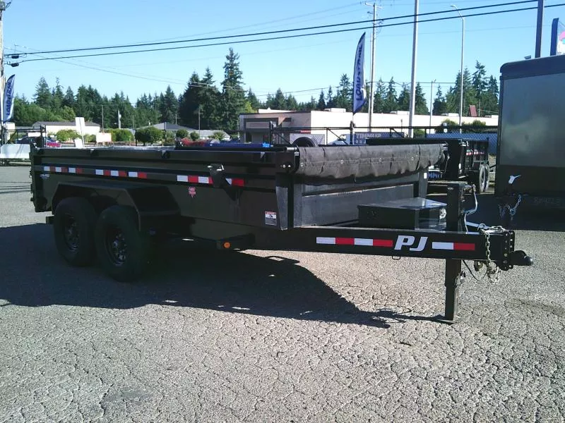 used Dump Trailers PJ Trailers  for sale, in Olympia, WA Thumbnail 3
