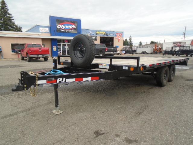 USED 2021 PJ 8.4X16 10K Deckover 6" Channel Trailer USED 2021 PJ 8.4X16 10K Deckover 6" Channel Trailer