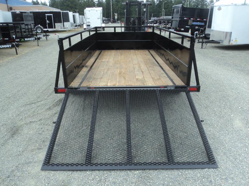 2023 Summit Cascade 6x12 Dual Axle Utility Trailer Olympic Trailer