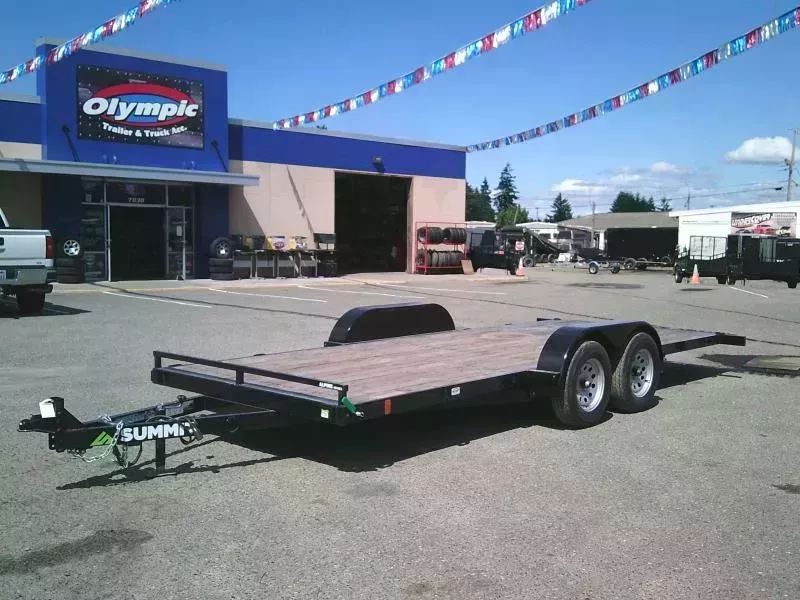 2026 Summit Alpine 7x18 7K Tilt Trailer