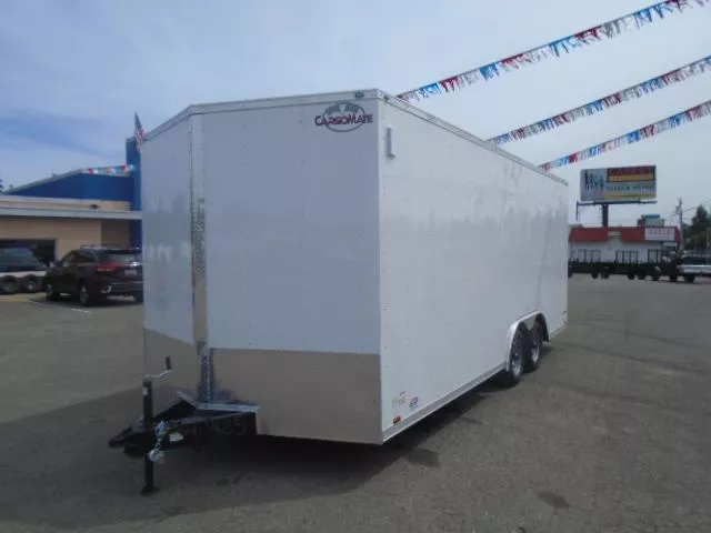 2026 Cargo Mate E-Series  8.5X20 7K With D-Rings / Ramp Door