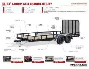 new Utility Trailers PJ Trailers  for sale, in Olympia, WA Thumbnail 12
