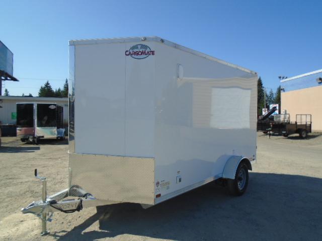 2022 Cargo Mate Aluminum E-Series 7x12 With 6" Extra Height / Window / Ramp Door 2022 Cargo Mate Aluminum E-Series 7x12 With 6" Extra Height / Window / Ramp Door