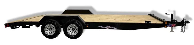 2026 Liberty 83X18 10K Channel Car Hauler With D-Rings