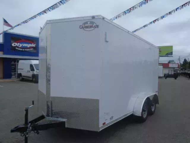 2026 Cargo Mate E-Series 7X14 7K With 6" Extra Height / V-Nose / Cargo Doors