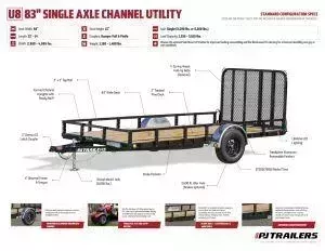 new Utility Trailers PJ Trailers  for sale, in Olympia, WA Thumbnail 12