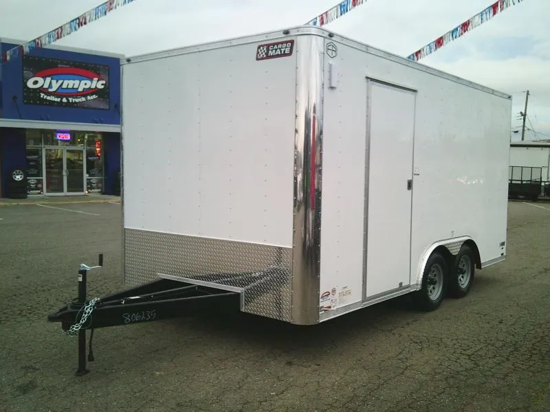 2026 Cargo Mate E-Series 8.5x16 7K With 6" Extra Height / Ramp Door
