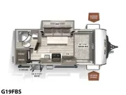 2022 Forest River Rockwood Geo Pro G19FBS