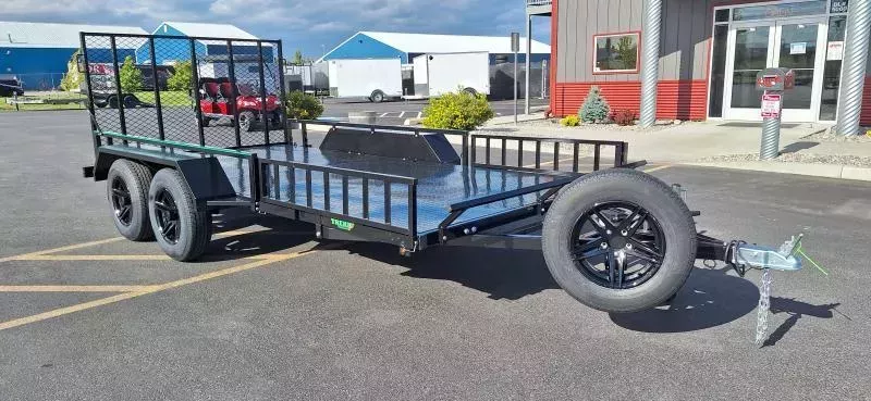 2025 Targhee Utility Trailer with Rear Gate & Side Load Ramps