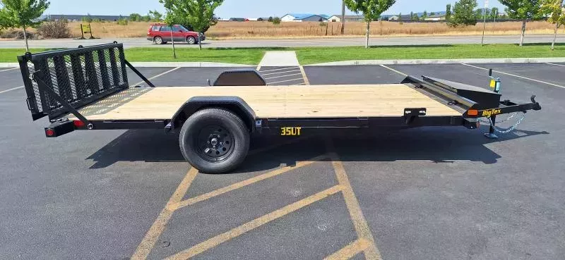 2026 Big Tex Trailers 7 x 14 Utility Trailer with Toolbox