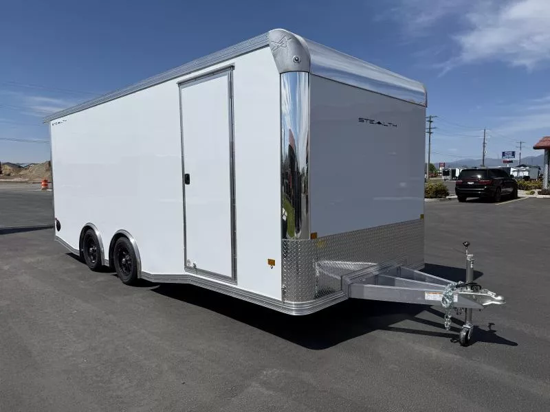 2026 Alcom-Stealth 8'6'' x 20' Aluminum Car Hauler Trailer