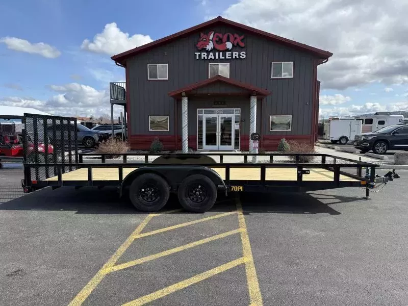 2026 Big Tex Trailers 7 x 20 Utility Trailer