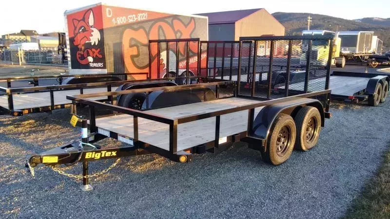 2026 Big Tex Trailers 77" x 12 Utility Trailer