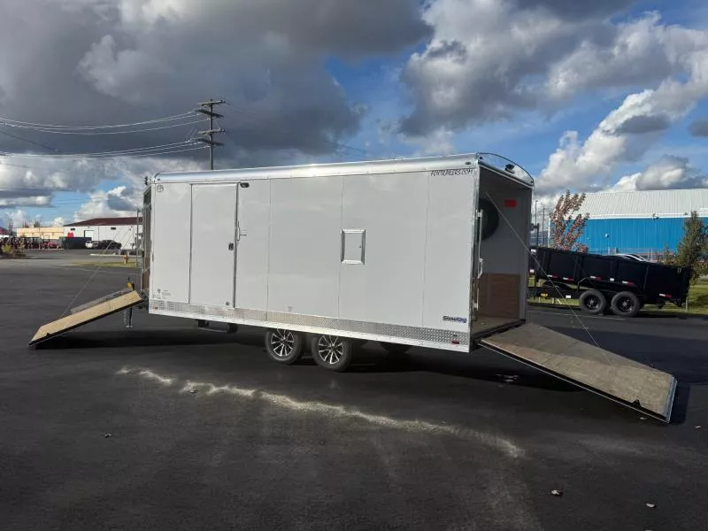 2026 Continental Cargo 8.5 x 22 Snow King Snowmobile Trailer