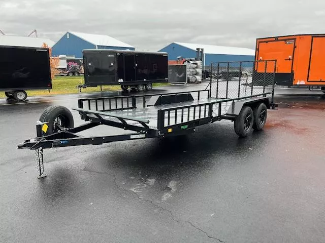 2025 Targhee Utility Trailer with Rear Gate & Side Load Ramps