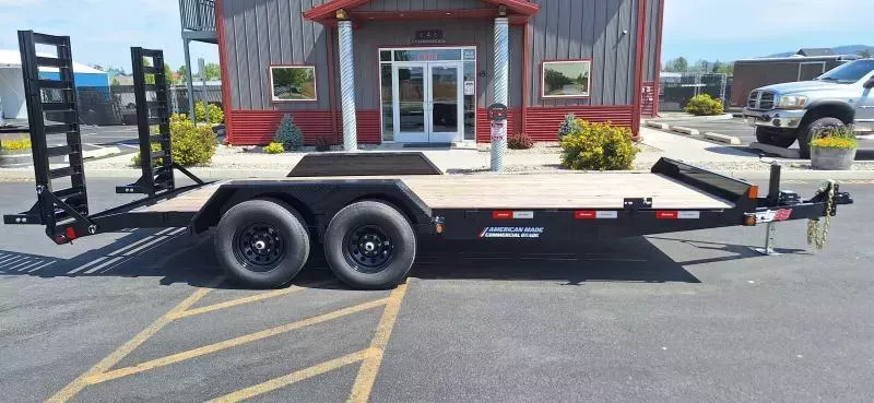 2026 Liberty 7 x 18 Equipment Trailer with Dove Tail