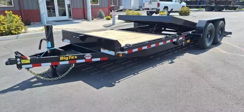 2026 Big Tex Trailers 7 x 22 Split Deck Tilt Trailer