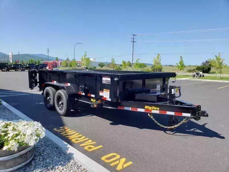 2026 Big Tex Trailers 7 x 14  Low Profile Dump Trailer