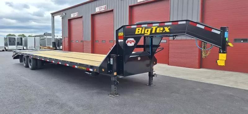 2026 Big Tex Trailers 102" x 30' with 5' Dove Tail Gooseneck Deckover Trailer