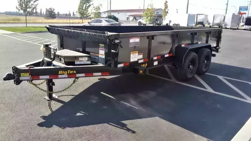 2026 Big Tex Trailers 7 x 16  Low Profile Dump Trailer