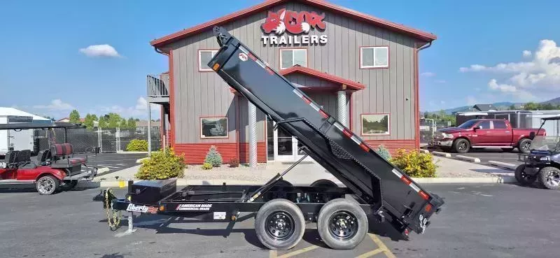 2025 Liberty 6 x 12  Dump Trailer with Combo Gate, Tarp & Ramps! 