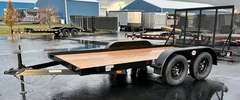 2026 Fox Trailers 714FS-X Tandem Axle Utility Trailer
