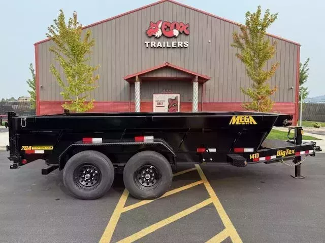 2026 Big Tex Trailers 7 x 14 Telescopic Dump Trailer