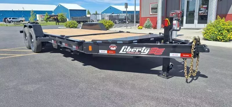 2026 Liberty 7 x 20 Split Deck Tilt Trailer