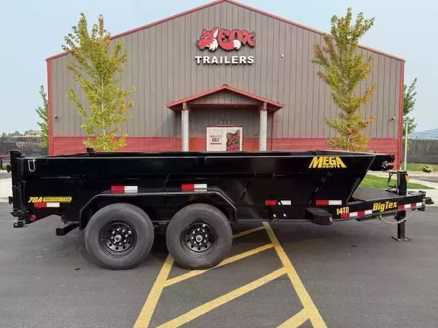 2026 Big Tex Trailers 7 x 14 Telescopic Dump Trailer