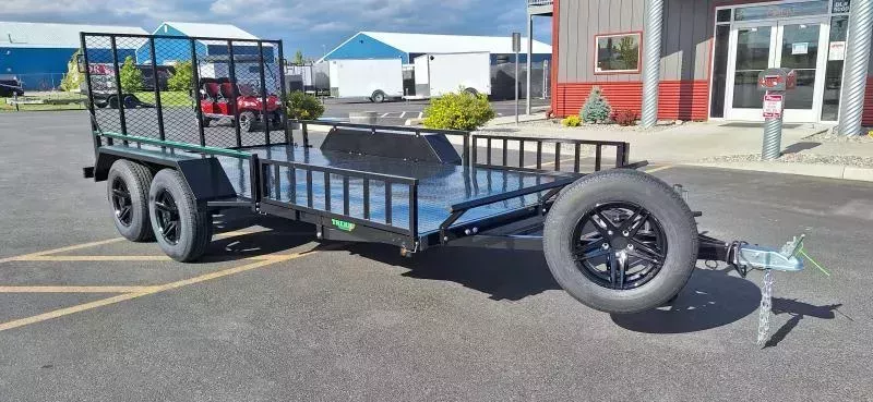2025 Targhee Utility Trailer with Rear Gate & Side Load Ramps