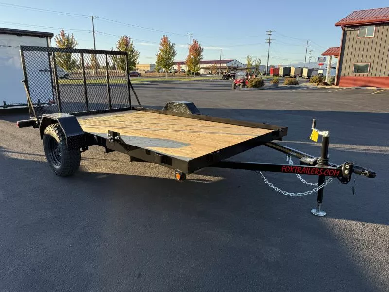 2026 Fox Trailers 712FS-X Utility Trailer with Electric Brakes