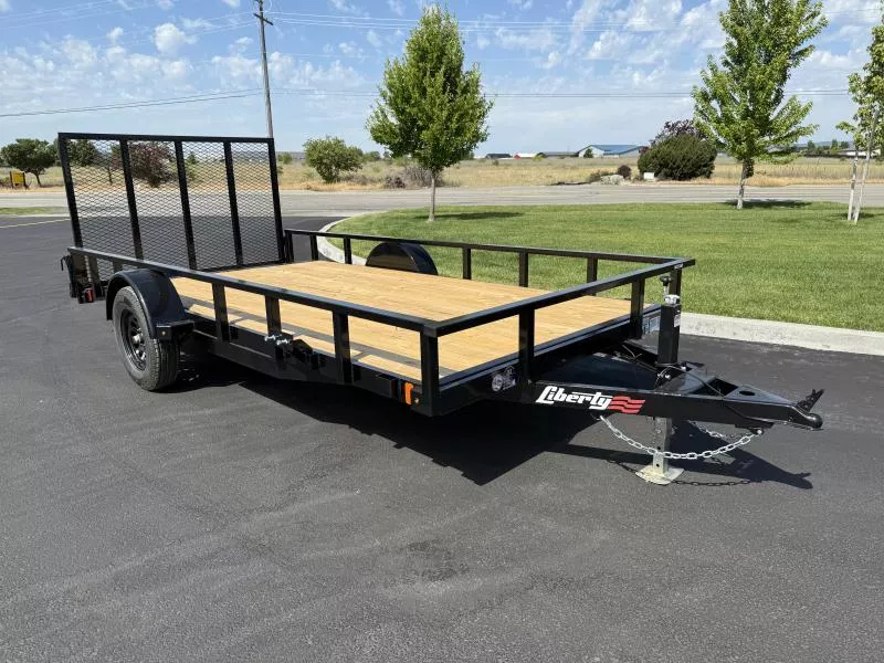 2025 Liberty 6.5 x 12 + 2' Dovetail Utility Trailer