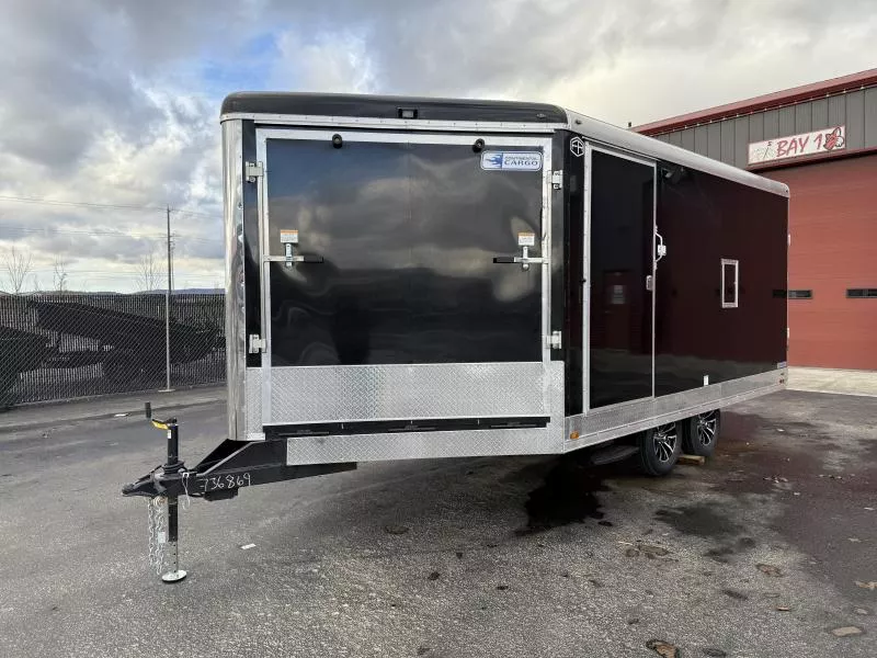2026 Continental Cargo 8.5 x 18 Snow King Snowmobile Trailer
