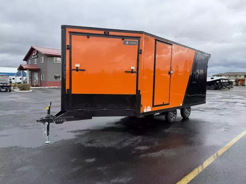 2026 Continental Cargo 8.5 x 20 Snow King Snowmobile Trailer