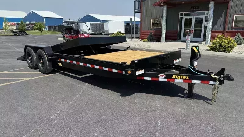 2026 Big Tex Trailers 7 x 22 Split Deck Tilt Trailer